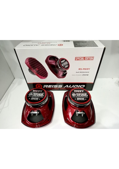 Reiss Oval Midrange Hoparlör - 250w 100RMS Reiss Kayık Midrange