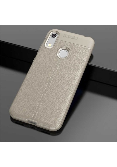 Huawei Honor 8A Kılıf Deri Tarzı Niss Silikon Case