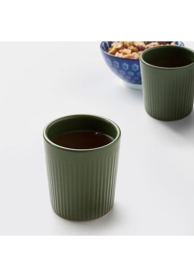Ikea Frödd Koyu Yeşil 20 Cl Bardak