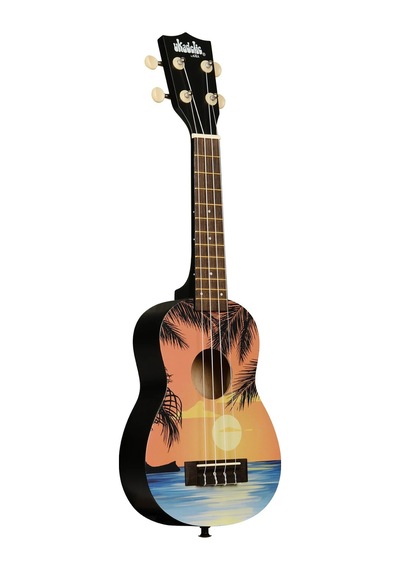 Kala Ukadelic Soprano Ukulele Tropical Day -uk-tropday-44666