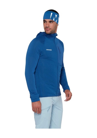 Mammut Mammut Aenergy Light Ml Hooded Men Erkek Mavi Fleece 4488