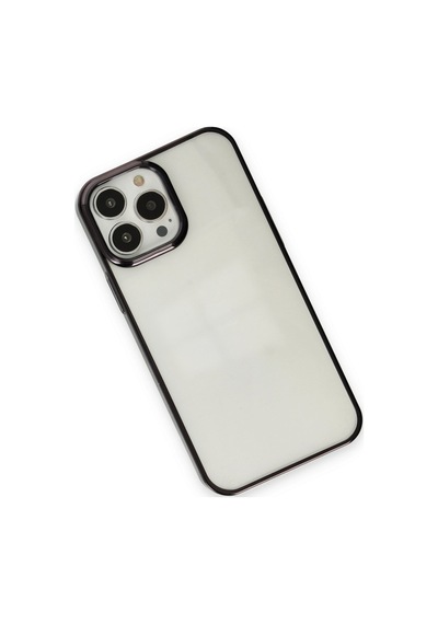 Apple iPhone  Uyumlu - 13 Pro Max Kılıf Element Silikon - Siyah