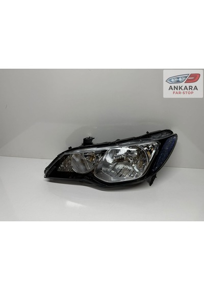 Honda Civic Fd6 2007-2009 Makyajsız Kasa Far Lambası Sol Sedan Xenonsuz Tip-sol Far
