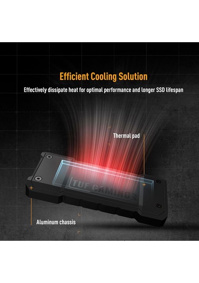 Tuf Gaming A2 Ssd Kutusu Siyah M.2