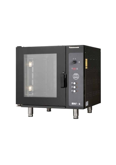 Maksan Elektrik Isıtmalı 6 Tepsili Konveksiyonlu Patisseri Fırın