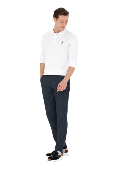 U.S. Polo Assn. Erkek Basic Sweatshirt 50269404 Beyaz