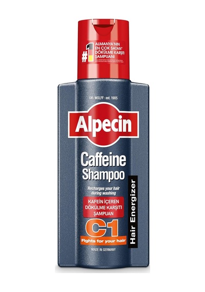 Alpecin Kafeinli Şampuan C1 250ml / Saç Dökülmesini Minimuma İndirmeye Katkı Sağlar Ve Azaltır / Erkekler İçin D