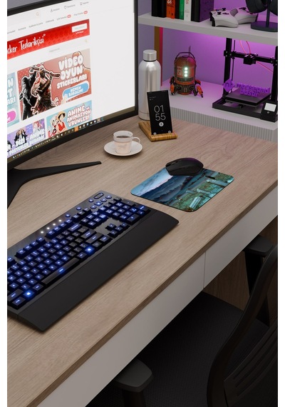 Vinland Saga Anime V2 - 22x18 Gaming Kauçuk Kaymaz Taban Mouse Pad Fare Altlığı