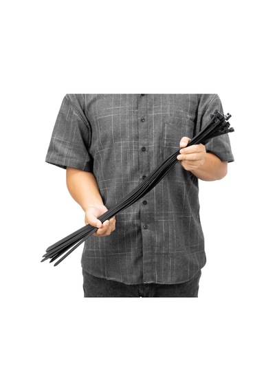630 Mm X 9 Mm Uzun Ağır Hizmet Kablo Bağı 10 Adet
