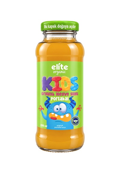 Kids Organik Portakallı Meyve Suyu 200 Ml