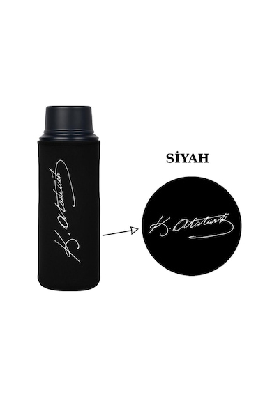 Travel Mug 0.47 Lt. İle Uyumlu Omuz Askılı Termos Kılıfı Siyah