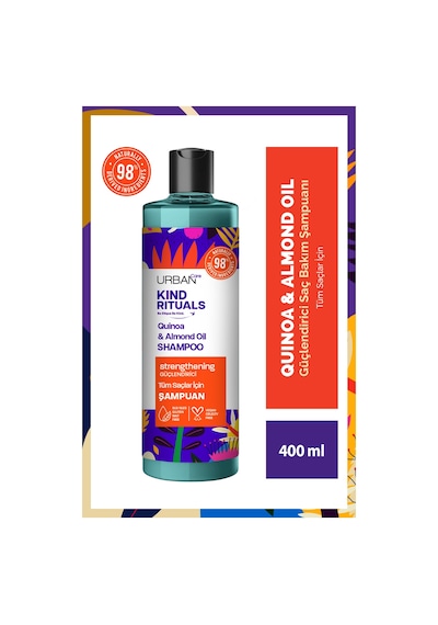 Kind Rituals Kinoa Almond Oil Şampuan 400 Ml