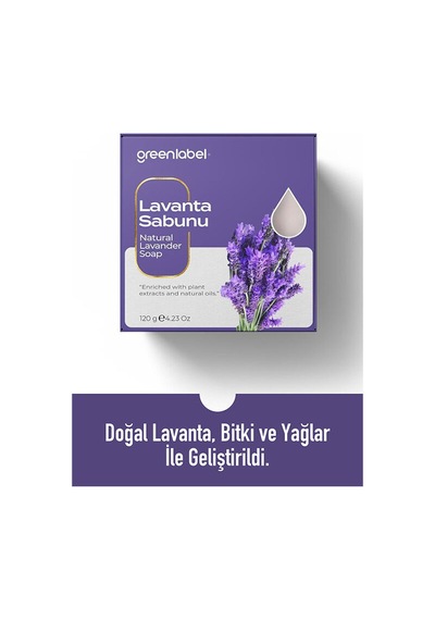 Greenlabel Lavanta Sabunu 120 Gr