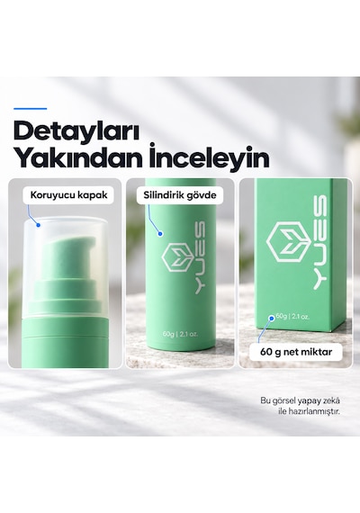 Yues Hindistan Cevizi Aromalı Florürlü Pompalı Diş Macunu 60 G Beyazlatma