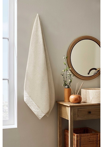 Özdilek Ondes/açık Bej Banyo Havlusu 90 150