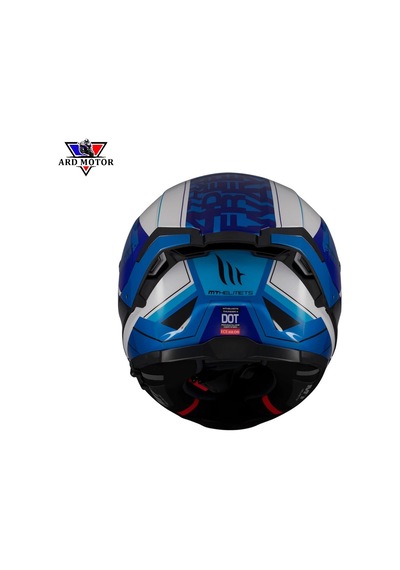 Thunder 4 Sv Freeway A17 Parlak Kapalı Kask 1 Mavi