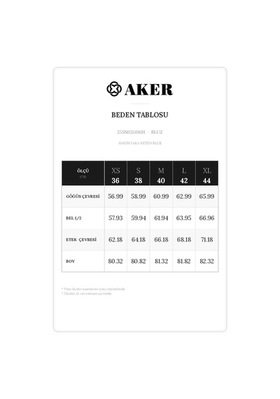 Aker Hakim Yaka Keten Bluz Beyaz Beyaz