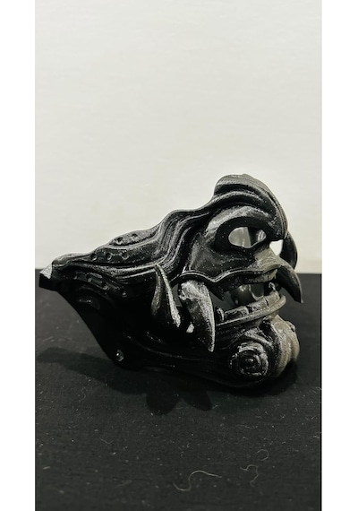 Samurai Oni Mask, Tybao2gdjlg37wne66 Standart
