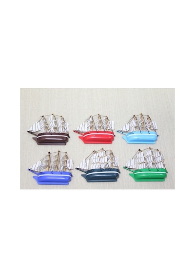 Plastik Gemi Magnet 60487753