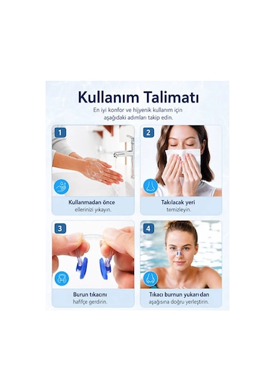 Mucit Home Silikon Kulak Ve Burun Tıkacı Seti Yüzücü İçin Su Geçirmez Yıkanabilir Koruyucu Aparat