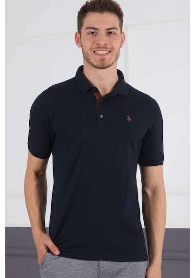 T8581 Dewberry Erkek T-shırt-lacivert Lacivert