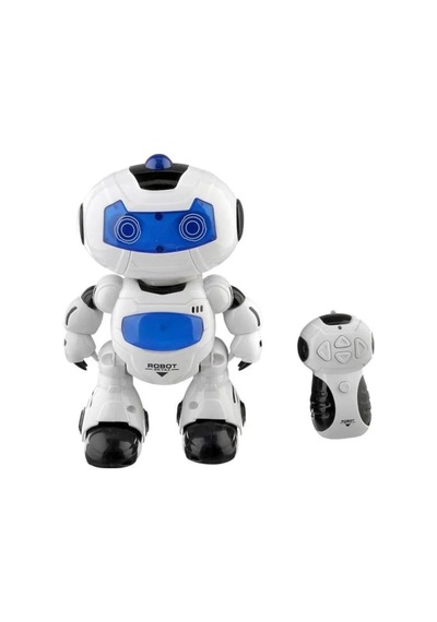 Uzaktan Kumandalı 7 Fonksiyonlu Işıklı Sesli Müzikli 360 Derece Dönebilen Oyuncak Robot