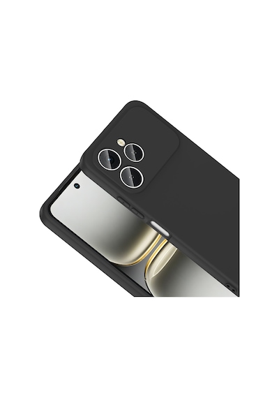 Tecno Spark 40 Kılıf Yumuşak Silikon Kamera Korumalı Lansman Celikaksesuar Koyu Mor