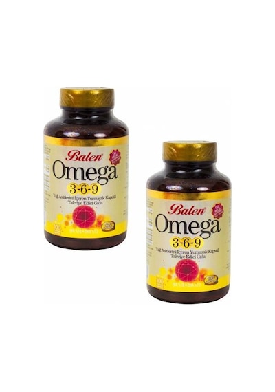 Balen Omega 3-6-9 Omega 3 6 9 Kapsül 1585 MG 100 Kapsül 2 Adet
