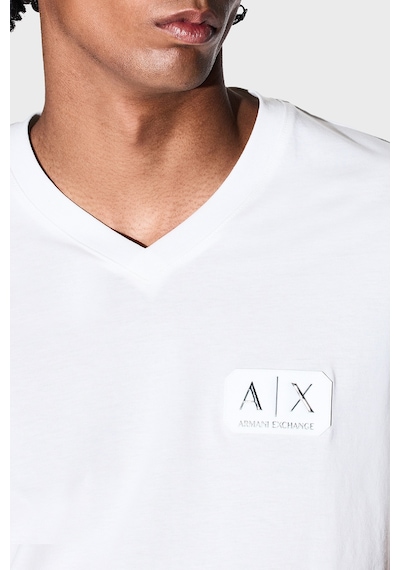 Armani Exchange Erkek T Shirt Xm002179 Af12308 U0009 Beyaz Beyaz
