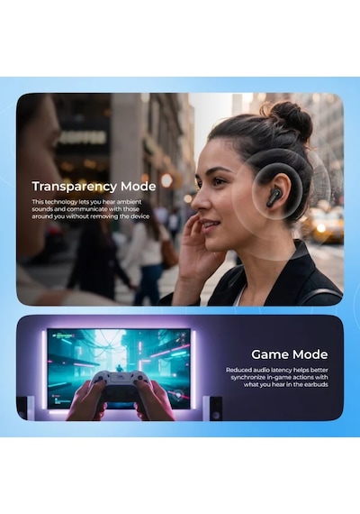 Proove Blitz 2 Tws Bluetooth 6.0 Kulak İçi Kulaklık Hybrid Anc & Enc Oyun Modu Uygulama Destekli