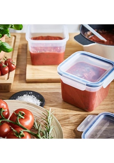 Ikea 365+ Plastik Saklama Kabı, Şeffaf, 1,4 Lt