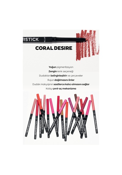 Avon Glimmerstick Dudak Kalemi Coral Desire