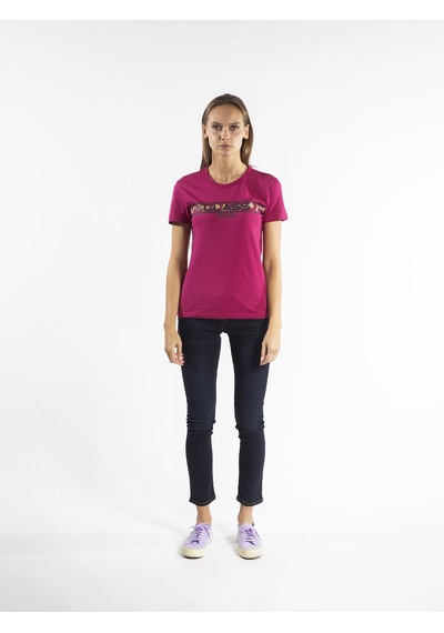 CAVALLI CLASS Kadın  T'shirt CLC7429 Pembe