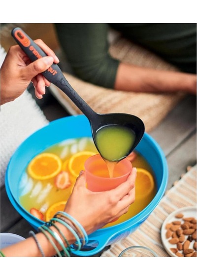 Tupperware Modern Peri Set 5'Li Kaşık Mini Kepçe Spatula Çır Çok Renkli