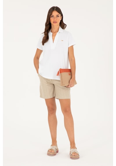 U.s. Polo Assn. Kadın Haki Şort / Bermuda 50282334-vr027 Haki