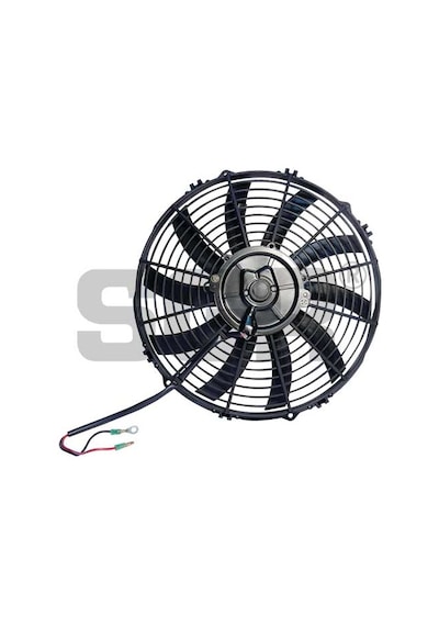 12 Volt 12 İnç 305 Mm Unıversal Emici S Kanat Fan Motoru