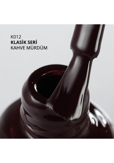 Kalıcı Oje K012, Kahve Mürdüm, 10 Ml Diğer