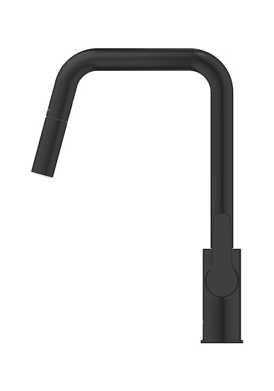 Grohe Start Tek Kumandalı Eviye Bataryası Spiralli 2f 30619000 Muadili 30632000 Mat Siyah