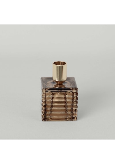 Linens Chic Mumluk 6x6x10 Cm Amber Amber
