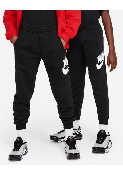 Nike Fd2995-010 Club Fleece Büyük Çocuk Jogger Pantolon - Siyah