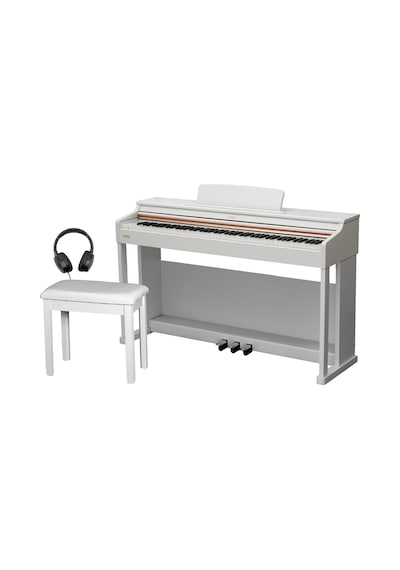 Valler Pm60 Wh Beyaz 88 Tuş Ağırlıklı Dijital Piyano Tabure + Kulaklık Hediyeli