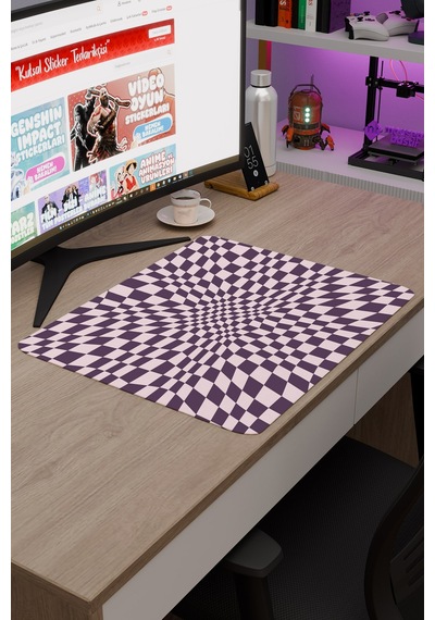 Dama Kaymaz Dikişli Kauçuk Oyuncu Mousepad V2 - 48x40 Xl Gaming Mouse Pad Fare Altlığı