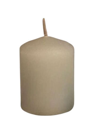 Bar Mumu Baton Mum Tekli 38 Mm Çap 50 Mm Uzunluk Gövde Boya Ahşap