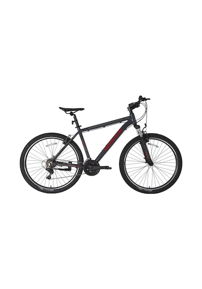 Bisan Atlas V - 26 Jant Dağ Bisikleti 17'' 43 Cm M Kadro - Parlak Gri / Kırmızı Çok Renkli