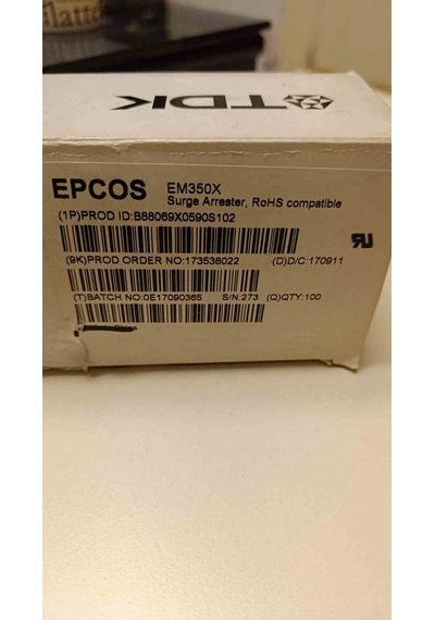 B88069x0590s102 Em350x Paratoner 350v 15 Adet