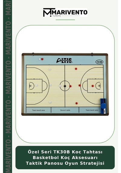 Özel Seri Tk30b Koc Tahtası Basketbol Koç Aksesuarı Taktik Panosu Oyun Stratejisi