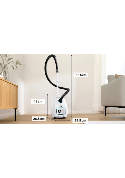 Bosch Serie 4 BGL41HYG0L Prohygienic 760 W Toz Torbalı Elektrikli Süpürge
