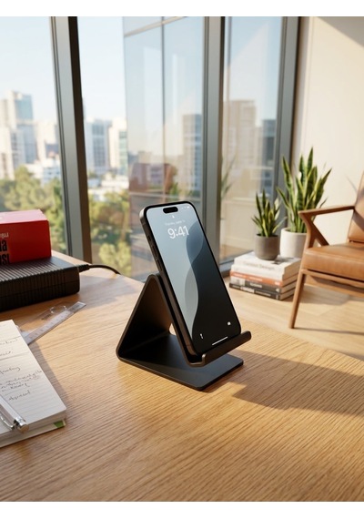 Masaüstü Telefon Tutucu Masaüstü Telefon Standı Siyah Diğer
