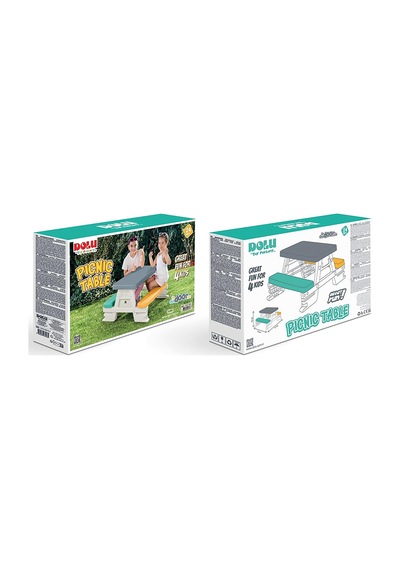 Dolu Piknik Masası Yeşil 2618 Açık Ceviz