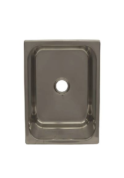 Dikdörtgen Evye. Paslanmaz Krom Lavabo. Tekne Karavan Evyesi 10cm